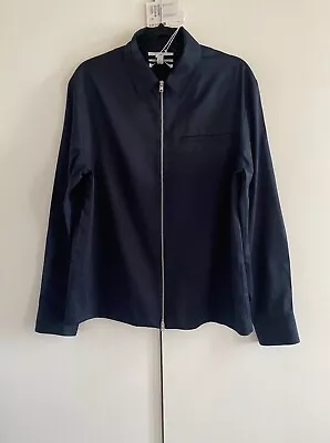 COS-Mens Lovely Lightweight Relaxed-Fit Zip-Up *Benno* Shirt/Size: Medium/BNWT • £32