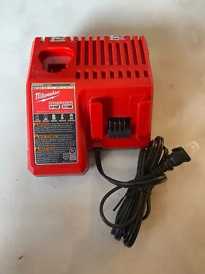 GENUINE Milwaukee 48-59-1812 18V M12 / M18 LITHIUM ION CHARGER - BRAND NEW! • $21.49