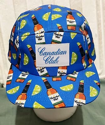 CANADIAN CLUB Cap Snapback 5 Panel Promo CC Collectable Adjustable PROMO - NWT • $29.95