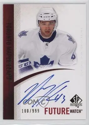 2010-11 SP Authentic Future Watch /999 Nazem Kadri #250 Rookie Auto RC • $46.54