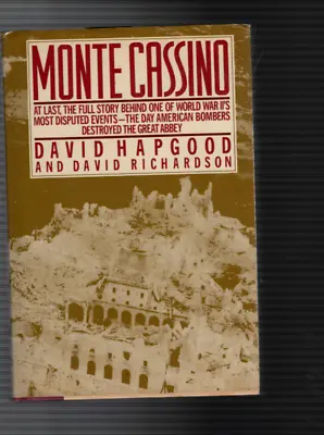 Monte Cassino By David Hapgood & David Richardson (HC) • $10