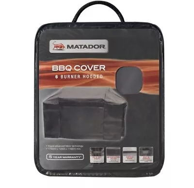 Matador XRepel Hooded BBQ Cover - 6 Burner • $159