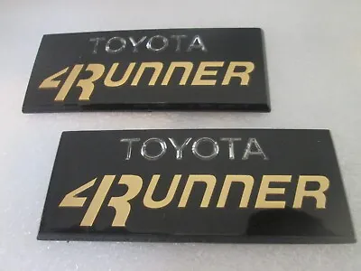 Toyota 4 Runner Pillar Emblem 1984 1985 1986 1987 1988 1989  **PAIR** • $63.99
