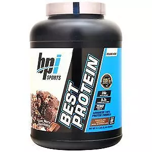 BPI Best Protein - Advanced 100% Whey Protein Formula Chocolate Brownie 5.1 Lbs • $54.99