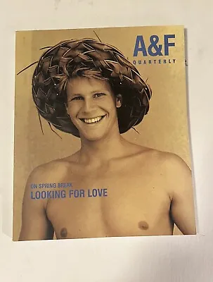 Abercrombie & Fitch A&F Quarterly Catalog Spring Break 1998 Bruce Weber Photos • $175