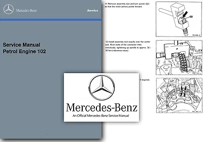 $22.47 • Buy Mercedes M102 2.3 Engine Service Manual W201 With 2.3 16v Sup 190E Cosworth USB