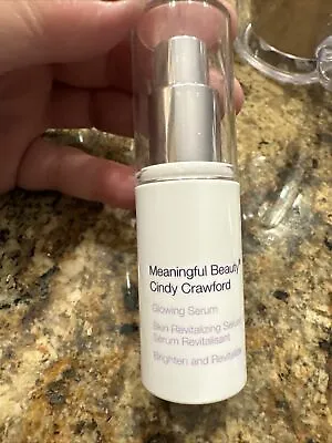 Meaningful Beauty Glowing Serum Revitalisant 0.5 Oz Cindy Crawford NOS • $19.99