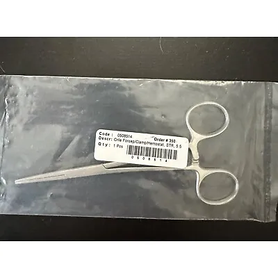 Crile Forcep Clamp Hemostat Straight 5.5  Non Surgical Mock Medical Practice • $1.77