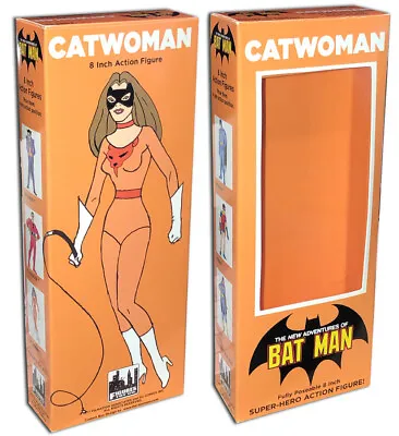 CATWOMAN (FILMATION '77) BOX For 8  Mego Action Figure  (BOX ONLY!) • $13