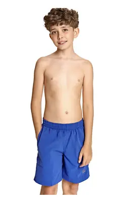 Zoggs Boys Penrith 15  Swim Shorts Swimming Costume - Blue - XL - BNWT • £9.99