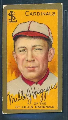 1911 T205 Sovereign: MILLER HUGGINS St. Louis Cardinals HOF ~ Good To VG • $167.50