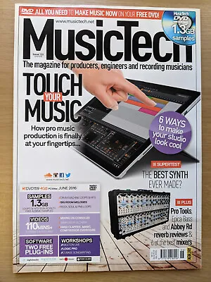 Music Tech Magazine Issue 159 (June 2016 Touch Your Music IPad Sensei) • £6.99