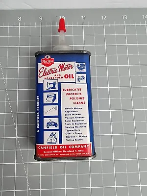 $44.99 • Buy WM Penn Electric Motor Oil Tin Can 60's Household Oil Vintage NOS 4Oz Can Sealed