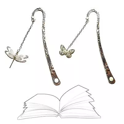 Luminous Metal Bookmark Art Crafts Elegant Reading Presents Collectible Book • £5.64