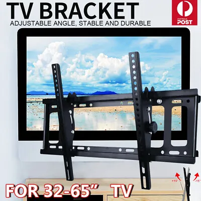 $22.09 • Buy TV Wall Mount Bracket Tilt Slim 32 40 42 47 50 55 60 62 65 70 75 Inch LCD LED