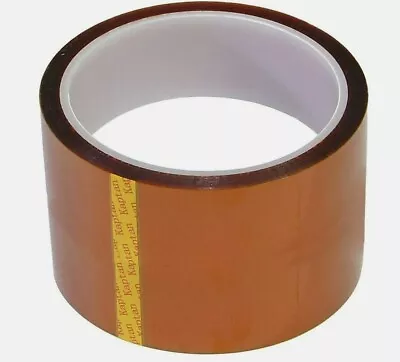 Kapton Polyimide Tape Heat Resistant Adhesive Insulation 55mm Wide 33M Long • £5.50