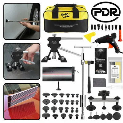 £58.99 • Buy Car PDR Tool Kit Dent Puller Body Paintless Hail Removal Glue Gun LED Line Board