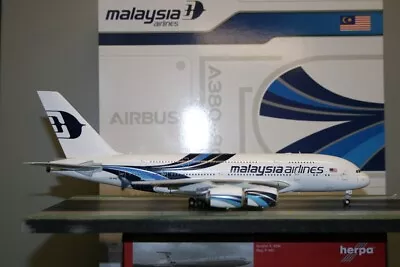 JC Wings 1:200 Malaysia Airlines Airbus A380-800 9M-MNB (XX20057) Model Plane • $368