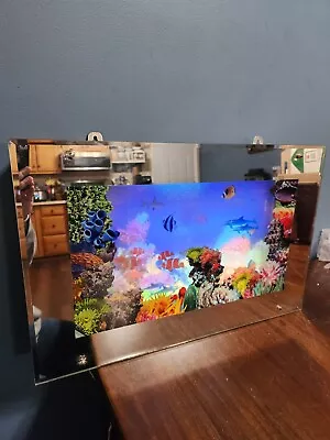 Vintage Aquarium Motion Mirror Wall Decor • $9.99