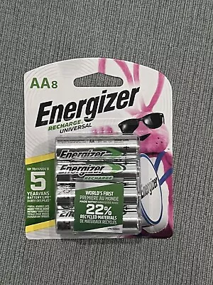 Energizer Recharge Power Plus AA Rechargeable Batteries 2000mAh - 8 Battery Pack • $17