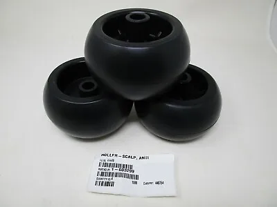 3 Pcs Genuine Toro 1-603299 Anti Scalp Rotary Mower Deck Wheels Exmark 68-2730 • $52.99