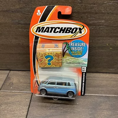 2005 Matchbox Treasure Chest Package Volkswagen Microbus #51 • $9.14