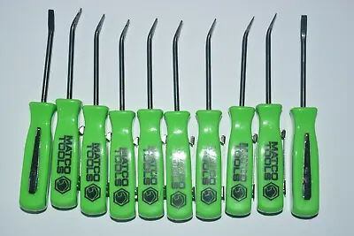 Matco Tools Promotional Mini Pocket Clip Pry Bar Green Handle Small Tool 10 Pcs • $39.99