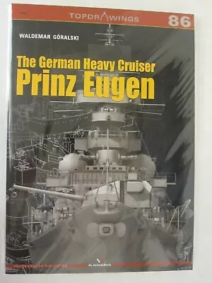 The German Heavy Cruiser Prinz Eugen - Kagero TopDrawings 86 • $19.99