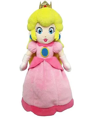 8  Super Mario Bros Princess Peach Plush Doll Stuffed Animal Toy Kid Xmas Gifts  • £6.64
