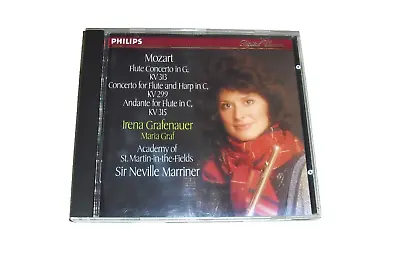 Philips Digital *MOZART* Flute Concerto Etc *GRAFENAUER* Full Silver - No IFPI • £2.99