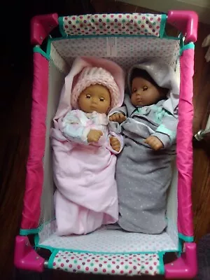 American Girl Doll Bitty Baby Twins AA Bed & Blankets  • $35