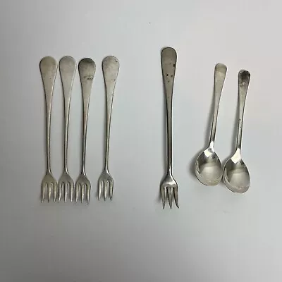 Vintage Mixed Lot Pickle Forks & Small Dessert Spoons • $13.49