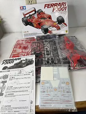 Tamiya 1/20 Ferrari F2001 F-1 - Plastic Model Car Kit Unassembled Japan ~ READ • $49.99