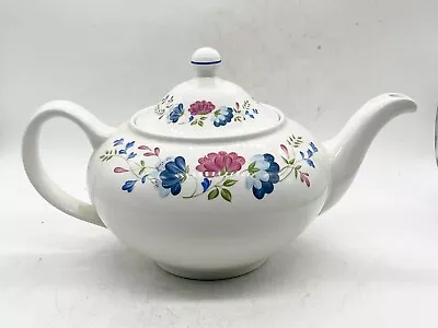 £18.99 • Buy Vintage Bhs Priory Tableware Wood & Sons Floral Tea Pot Teapot