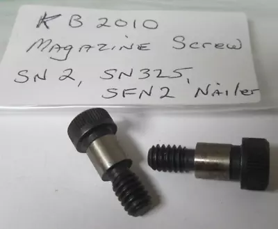 $19.99 • Buy Lot Of 2 Genuine Senco KB2010 Magazine Screws - For SFN2, SN2, SN325 Nailers