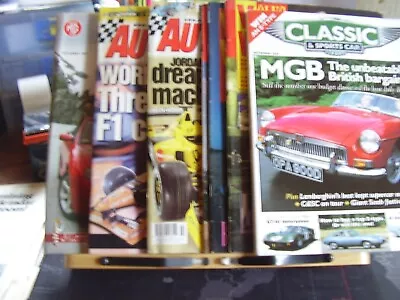 Job Lot X 7 Vintage Motoring Auto Magazines Classic Sports Autosport Jordan F1 • £11