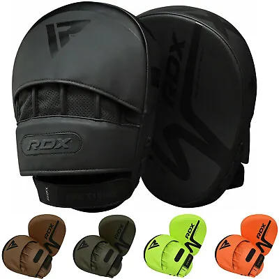 Boxing Pads Focus Mitts By RDX MMA Kickboxing Punching Mitts Muay Thai Pads • $42.99
