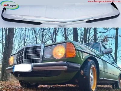 Mercedes W123 Sedan Front Bumper (1976–1985) By Stainless Steel • $570