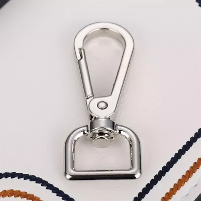 1Pc Metal Lobster Clasps Swivel Trigger Clips Snap Lanyard DIY Hook Key Bag Ring • $3.90