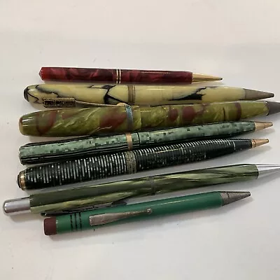 7 Vintage Mechanical Pencils Parker Wearever Eversharp & More • $20