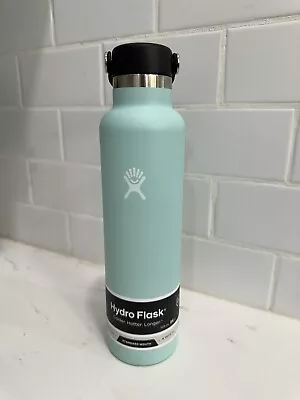 Hydro Flask Standard Flex Cap 24 Oz Snapper Light Blue Bottle NEW • $18.70