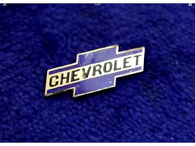 Chevy Bowtie Hat Lapel Pin Accessory GM Truck SS Impala Vette Bowtie Malibu • $9.95