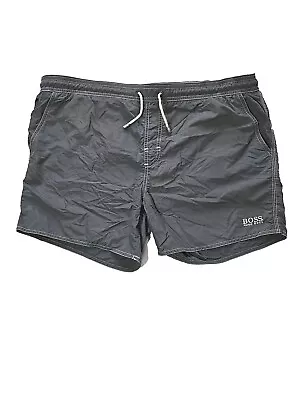 Boss Hugo Boss Mens Grey Swim Trunks Medium • $32