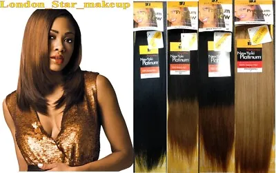 £17.99 • Buy Premium Now Yaki Platinum By Sensationnel 100% Human Hair Weave In 8 INCH 