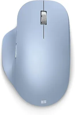 Microsoft Bluetooth Ergonomic Mouse - Pastel Blue - Comfortable Ergonomic Design • $29.95
