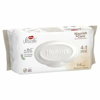 $5.99 • Buy Huggies Baby Wipes - Nourish And Care - 64 Pack