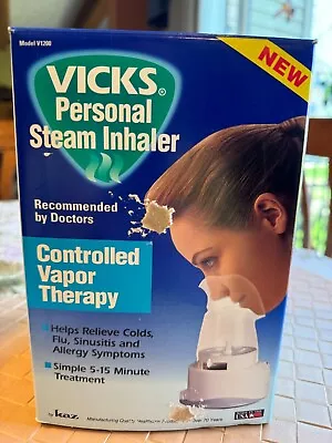 Vicks Personal Steam Inhaler Model V1200 New • $21.99