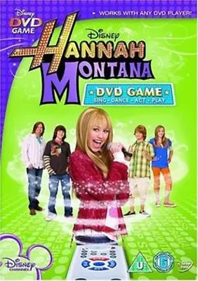 Hannah Montana: Interactive (DVD Unknow) Video Game Quality Guaranteed • £1.95