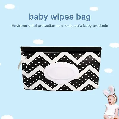 Dispenser Travel Wet Wipe Bag Pouch Baby Care Portable Tissue Case Holder Box • $7.95