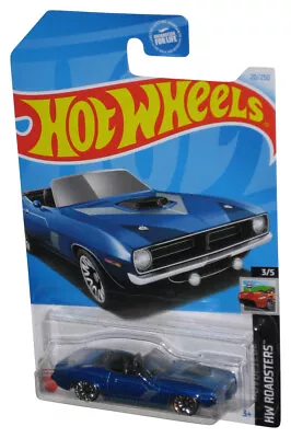 Hot Wheels HW Roadsters 3/5 (2021) Blue '70 Plymouth Barracuda Toy Car 20/250 • $9.98